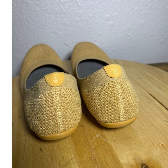 All Birds Dark Yellow Textile Flats size 7.5 W - Picture 3 of 8